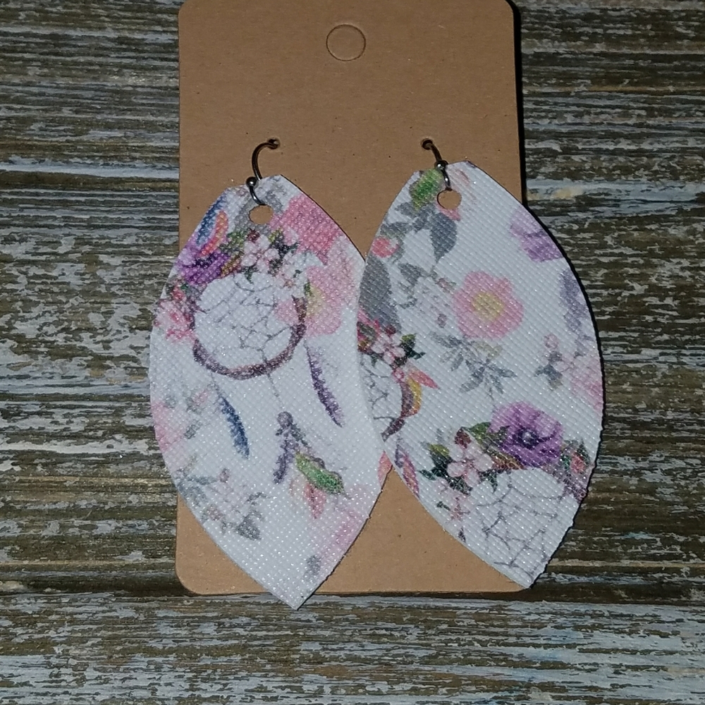 Faux leather Earrings